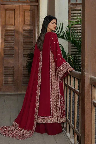 Afrozeh October Winter Pret 25 – view 2 – Poshaq
