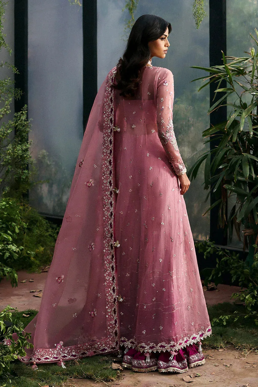 Afrozeh La Fuschia 25 Magenta – view 2 – Poshaq