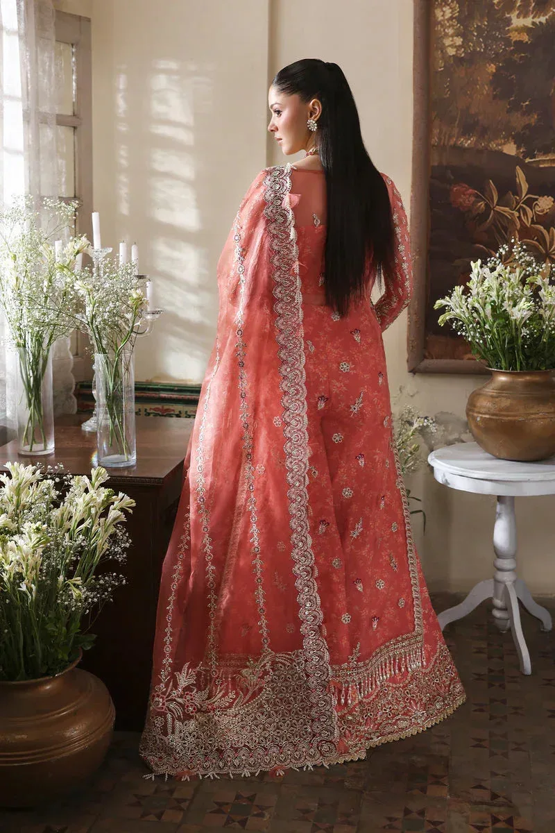 Afrozeh Dastangoi 25 Silver Organza – view 2 – Poshaq