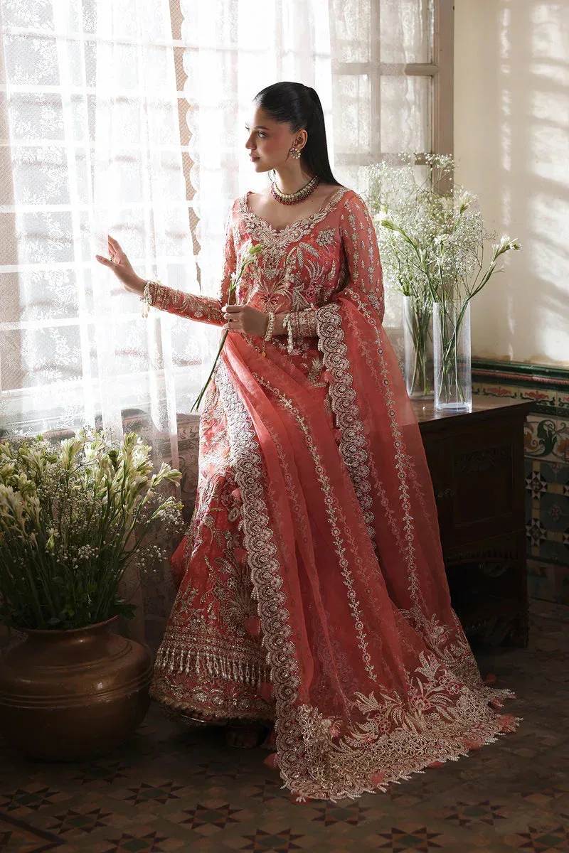 Afrozeh Dastangoi 25 Silver Organza – view 5 – Poshaq