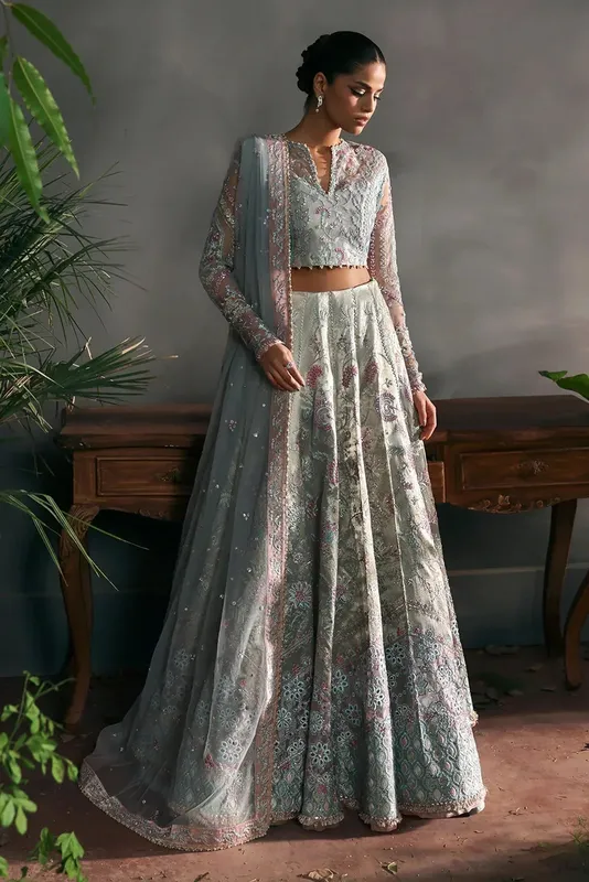 Afrozeh La Fuchsia 25 Raw Silk – view 1 – Poshaq