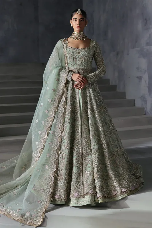 Afrozeh The Brides Edit 24 Raw Silk – view 1 – Poshaq