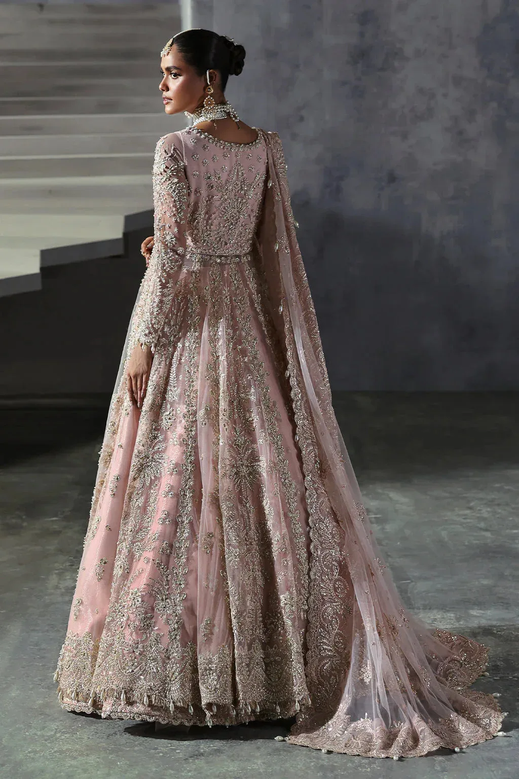Afrozeh The Brides Edit 24 Raw Silk – view 2 – Poshaq