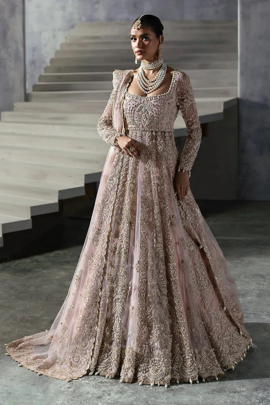 Afrozeh The Brides Edit 24 Raw Silk – view 5 – Poshaq
