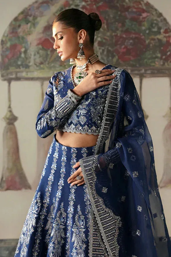 Afrozeh DIVANI SILK EDIT '25 Silver Raw Silk – view 4 – Poshaq