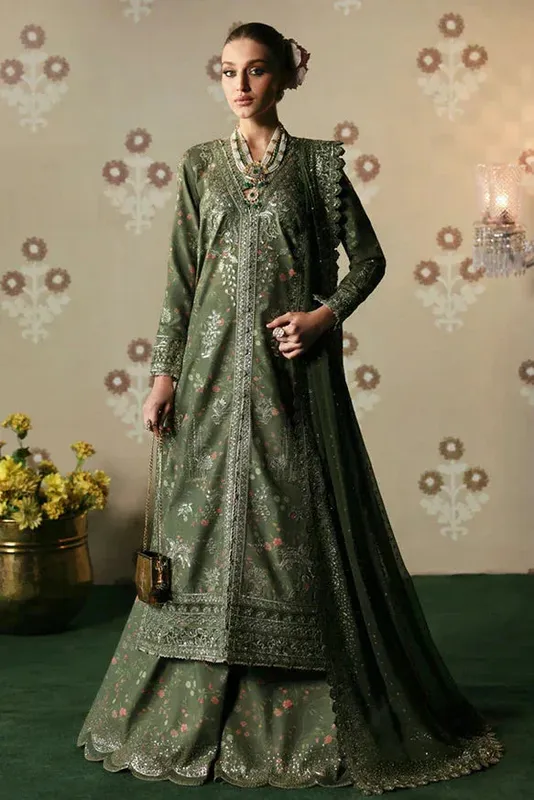 Afrozeh DIVANI SILK EDIT '25 Chiffon – view 1 – Poshaq