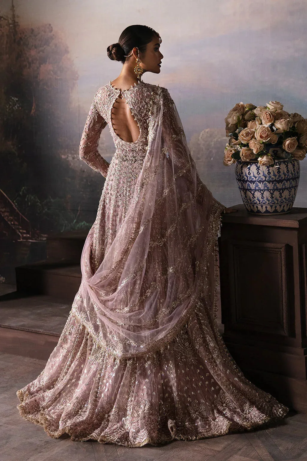 Afrozeh Raw Silk – view 5 – Poshaq