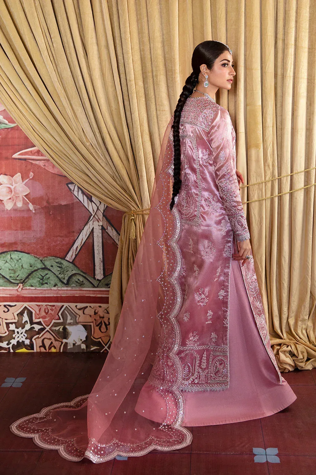 Afrozeh Raw Silk – view 3 – Poshaq