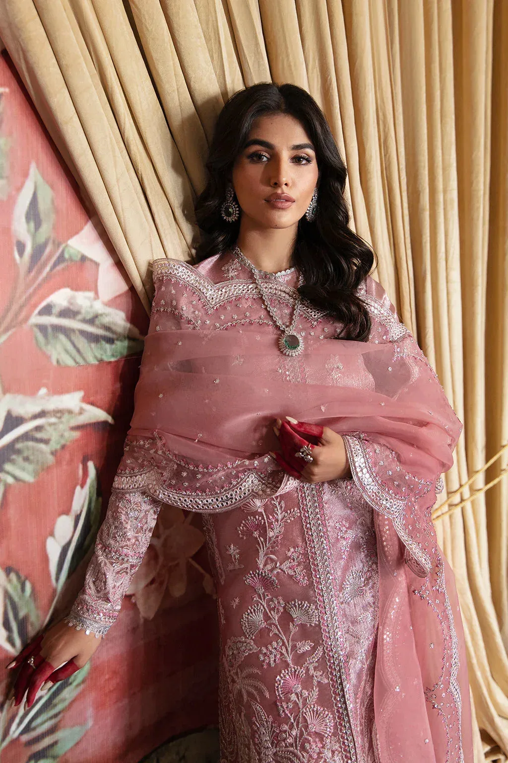 Afrozeh Raw Silk – view 4 – Poshaq