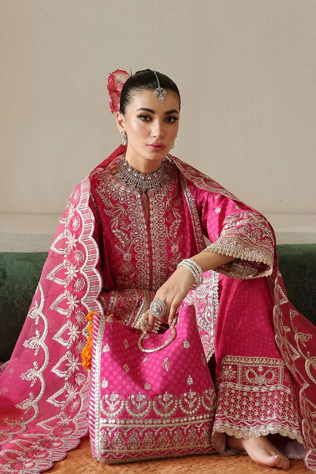 Afrozeh Raw Silk – view 4 – Poshaq