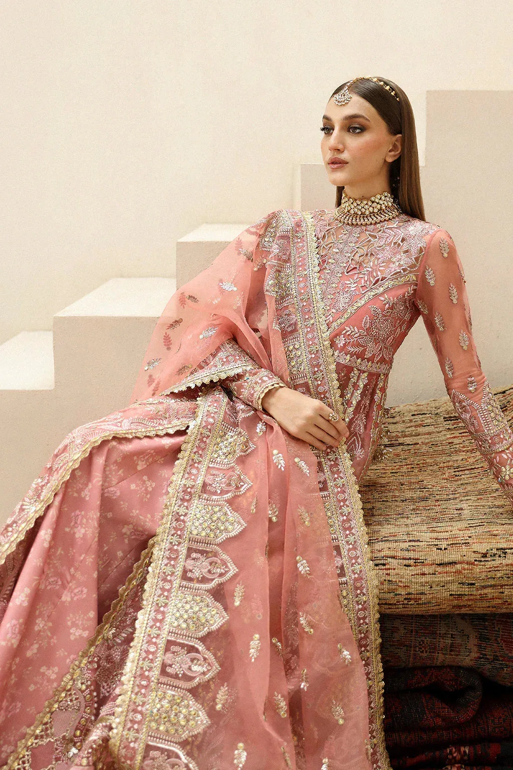 Afrozeh Raw Silk – view 6 – Poshaq
