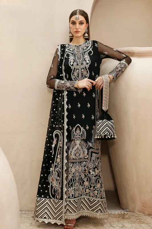 Afrozeh Raw Silk – view 1 – Poshaq