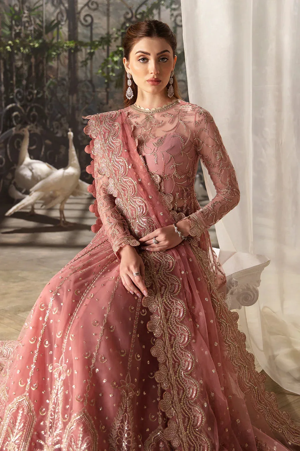 Afrozeh Raw Silk – view 2 – Poshaq