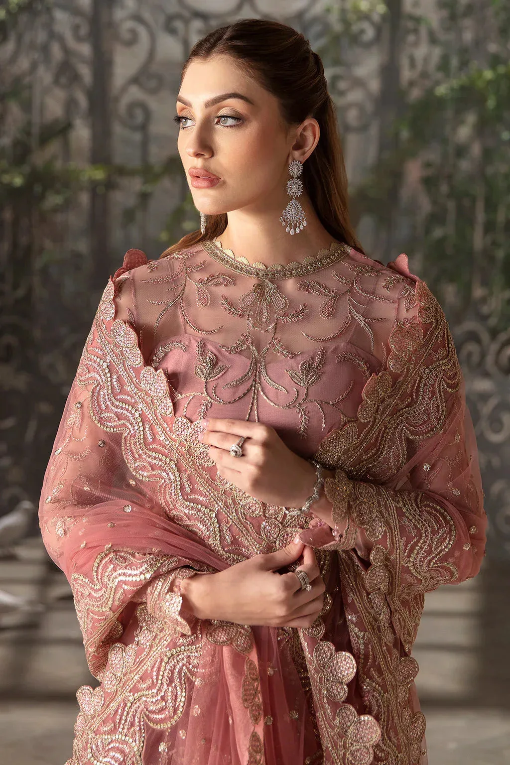 Afrozeh Raw Silk – view 3 – Poshaq