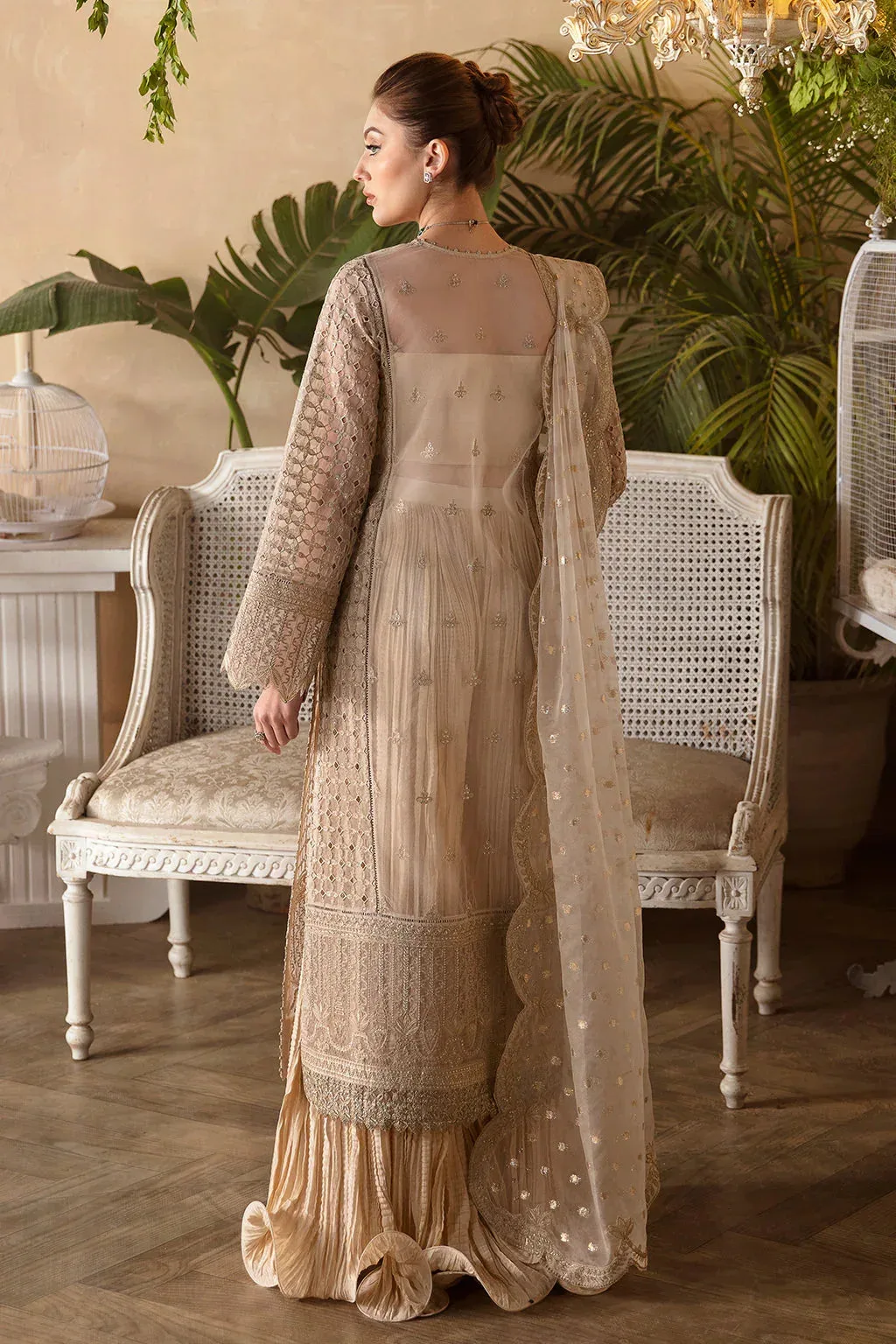Afrozeh Raw Silk – view 7 – Poshaq