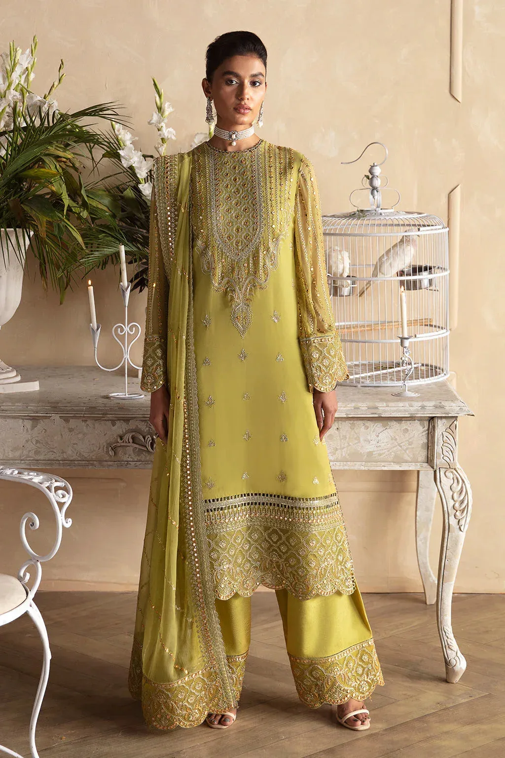 Afrozeh Raw Silk – view 1 – Poshaq