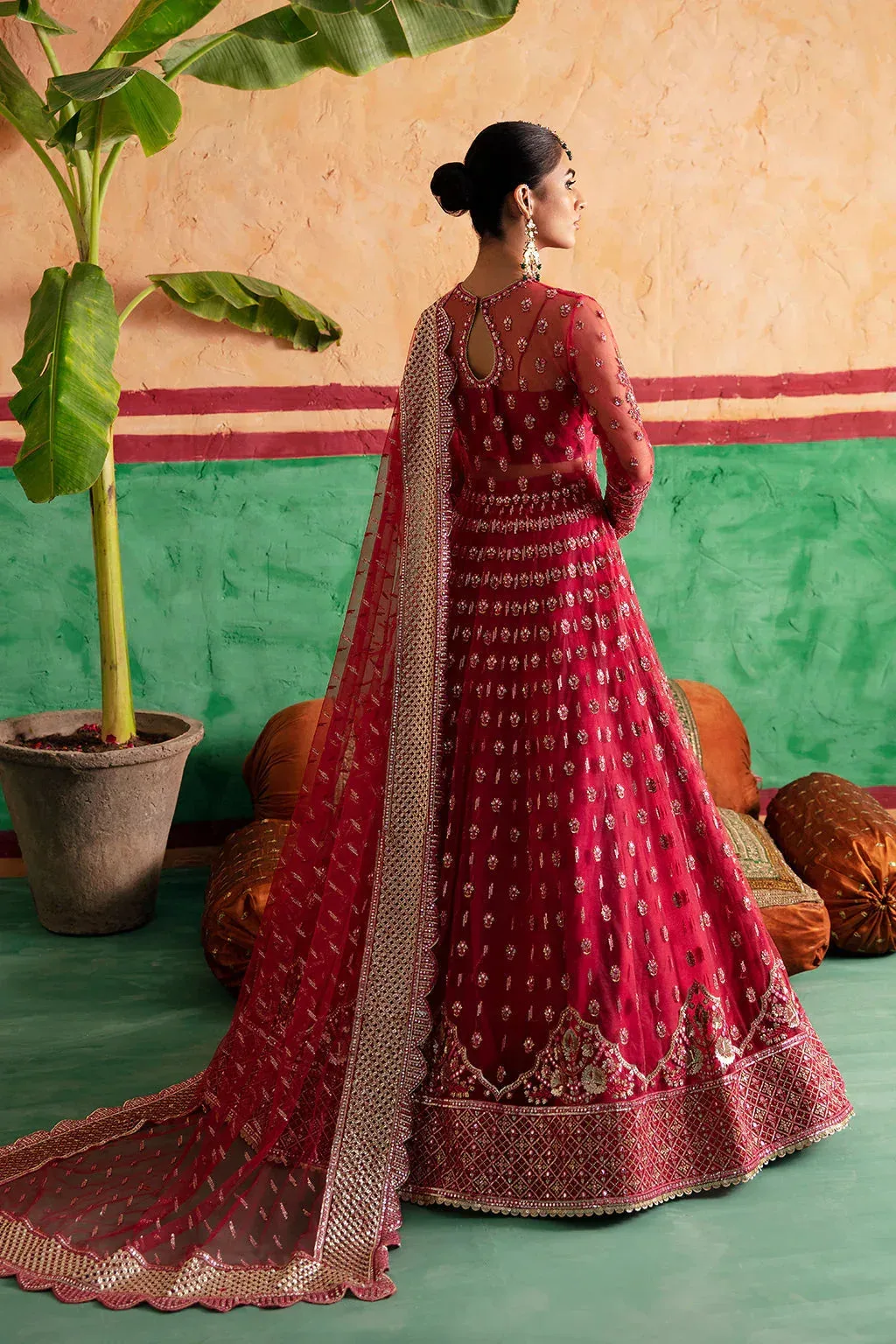 Afrozeh Raw Silk – view 2 – Poshaq