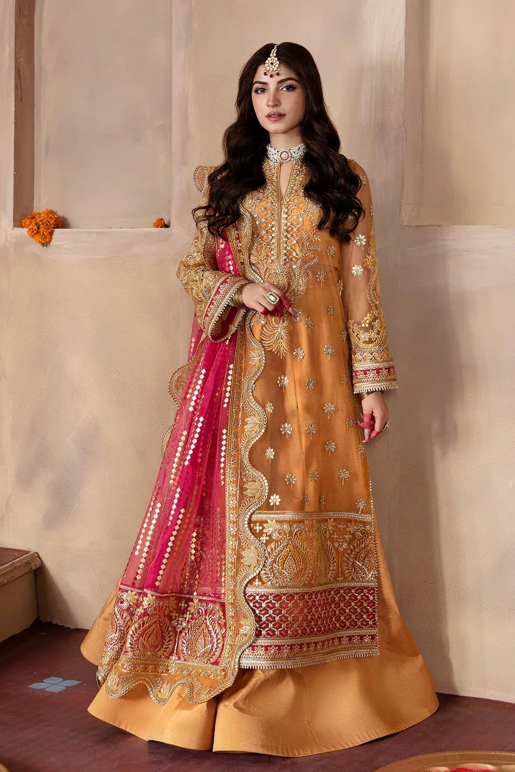 Afrozeh Raw Silk – view 1 – Poshaq