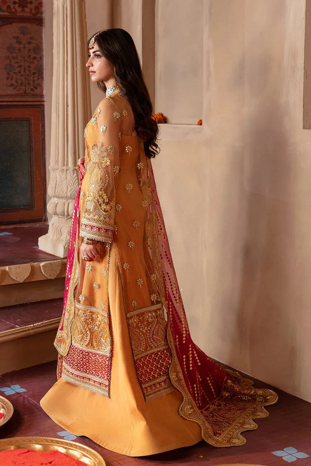 Afrozeh Raw Silk – view 2 – Poshaq