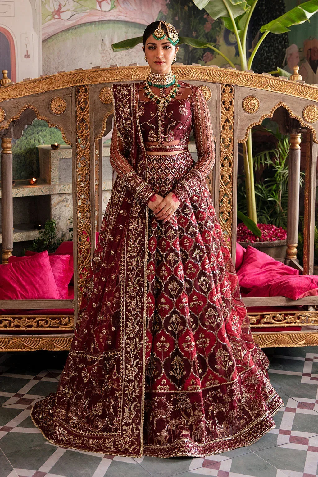 Afrozeh Raw Silk – view 1 – Poshaq