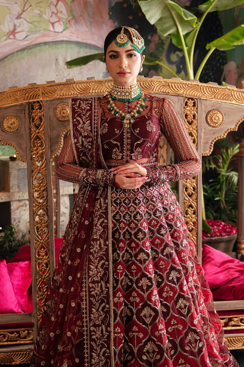 Afrozeh Raw Silk – view 4 – Poshaq