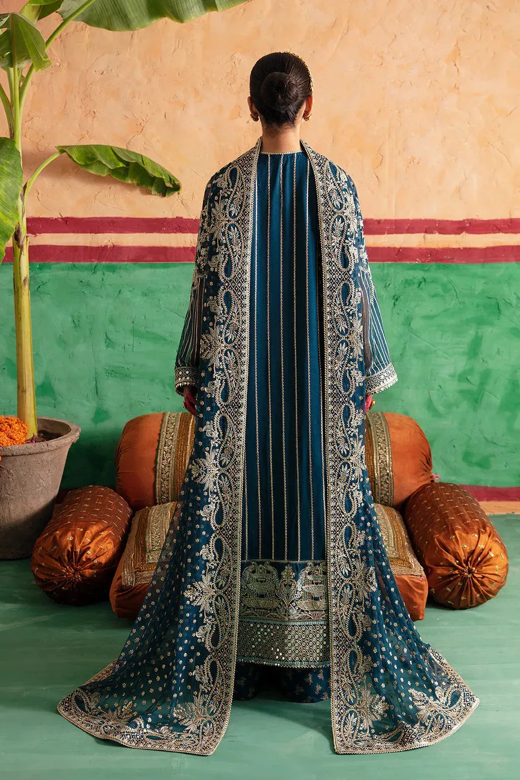 Afrozeh Raw Silk – view 3 – Poshaq