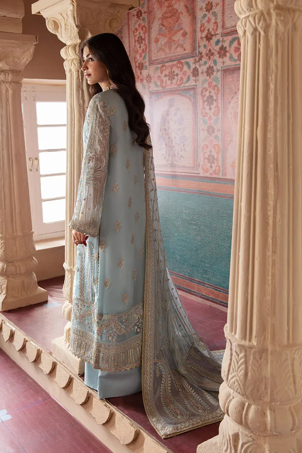 Afrozeh Raw Silk – view 2 – Poshaq