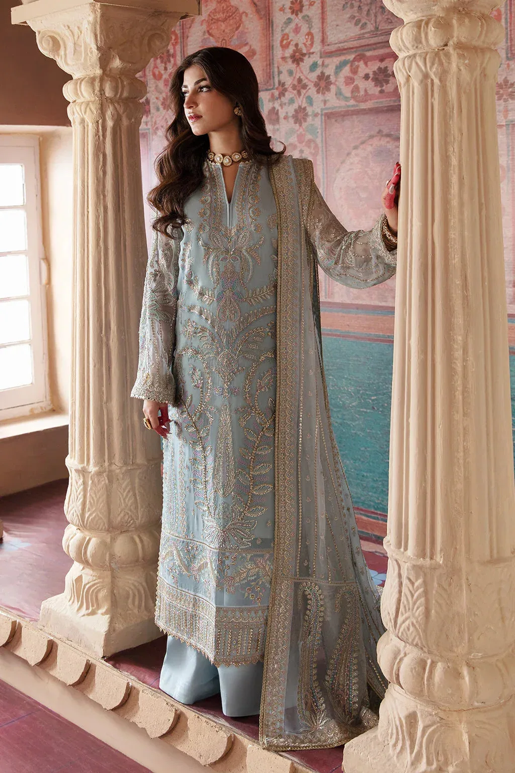 Afrozeh Raw Silk – view 5 – Poshaq