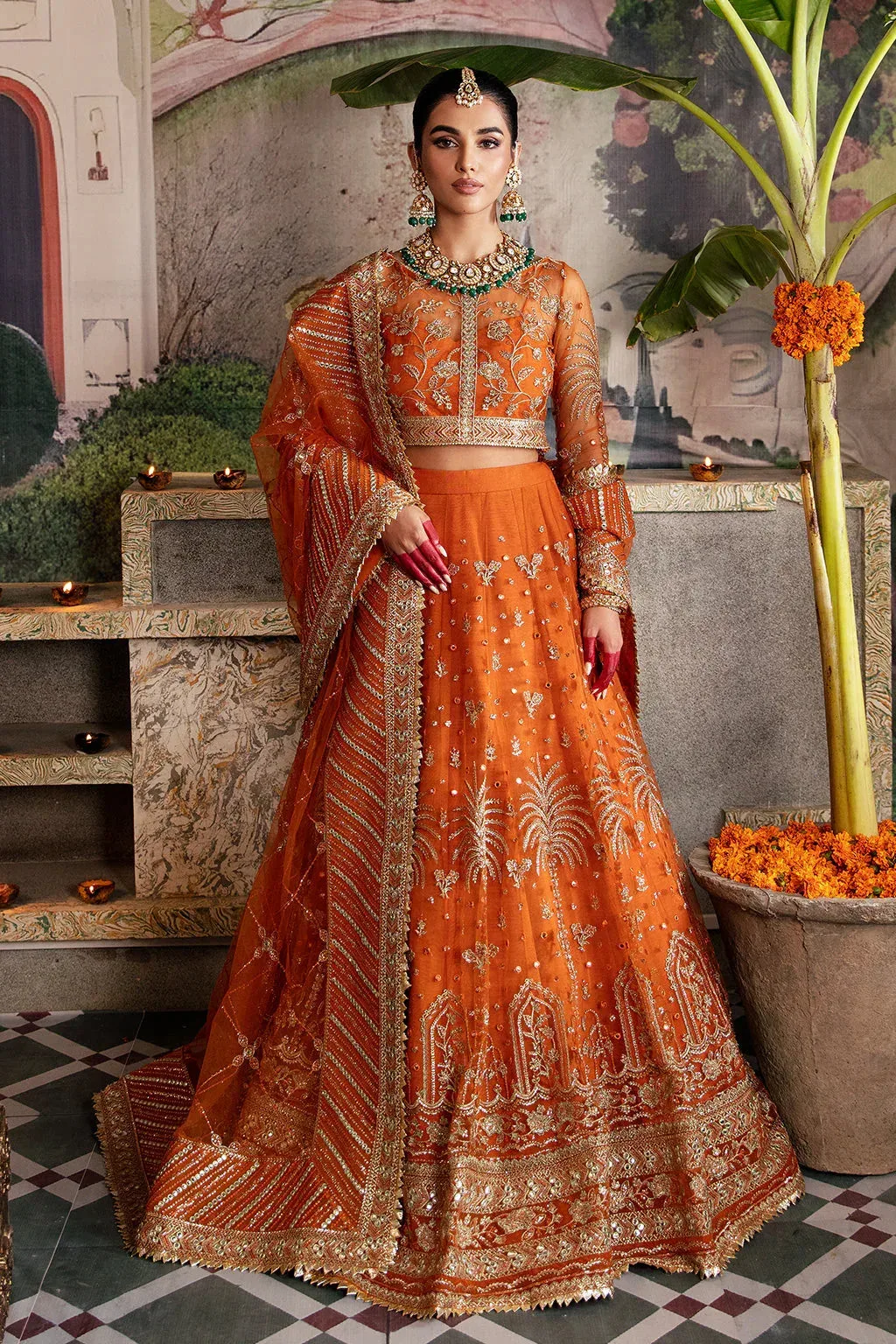 Afrozeh Raw Silk – view 1 – Poshaq