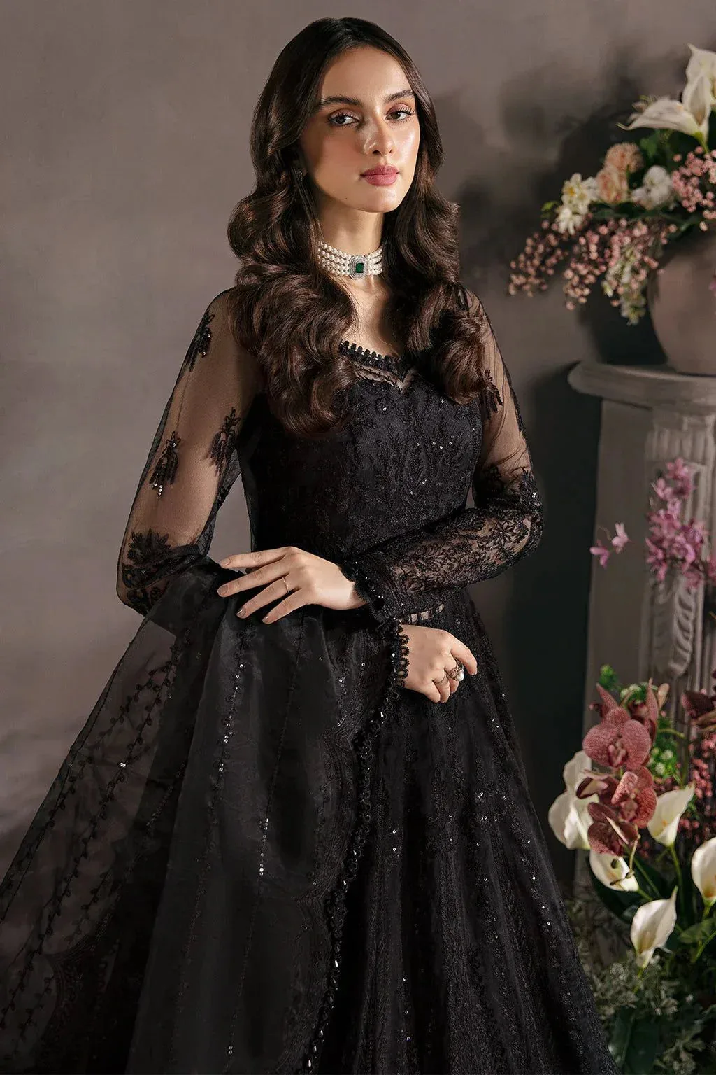 Afrozeh Raw Silk – view 4 – Poshaq