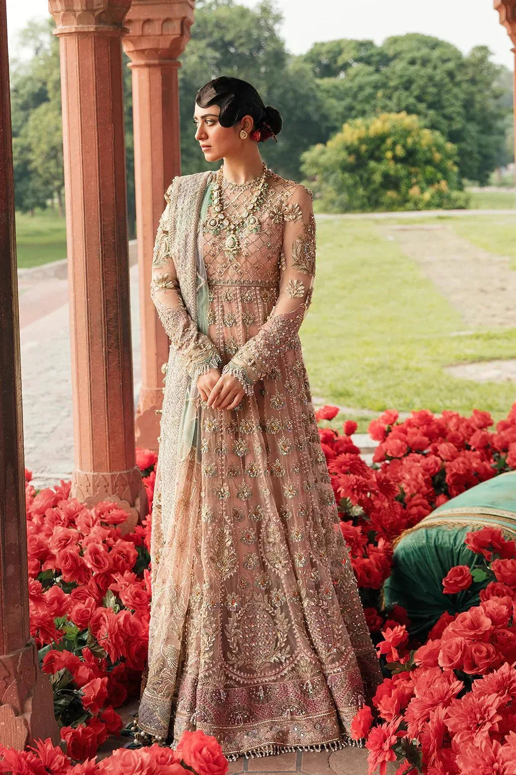Afrozeh Organza – view 1 – Poshaq