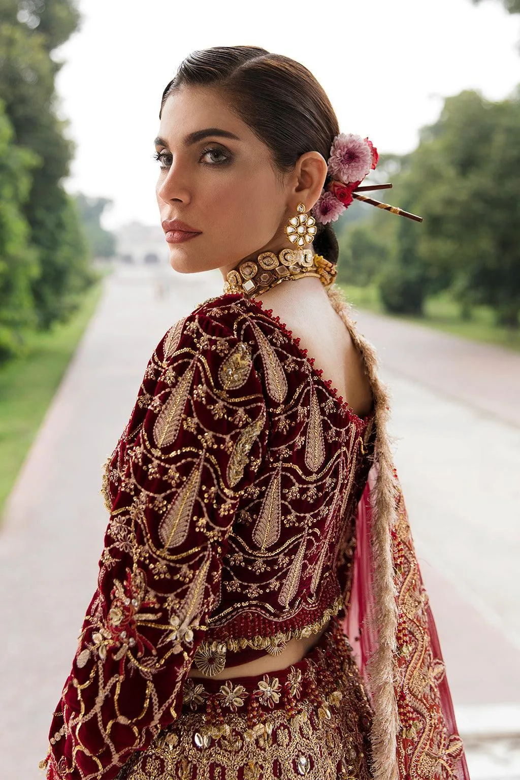 Afrozeh Raw Silk – view 1 – Poshaq