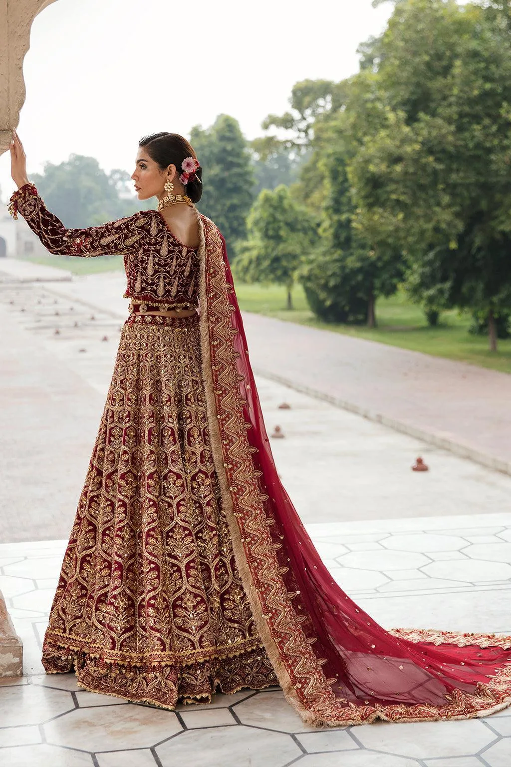Afrozeh Raw Silk – view 2 – Poshaq