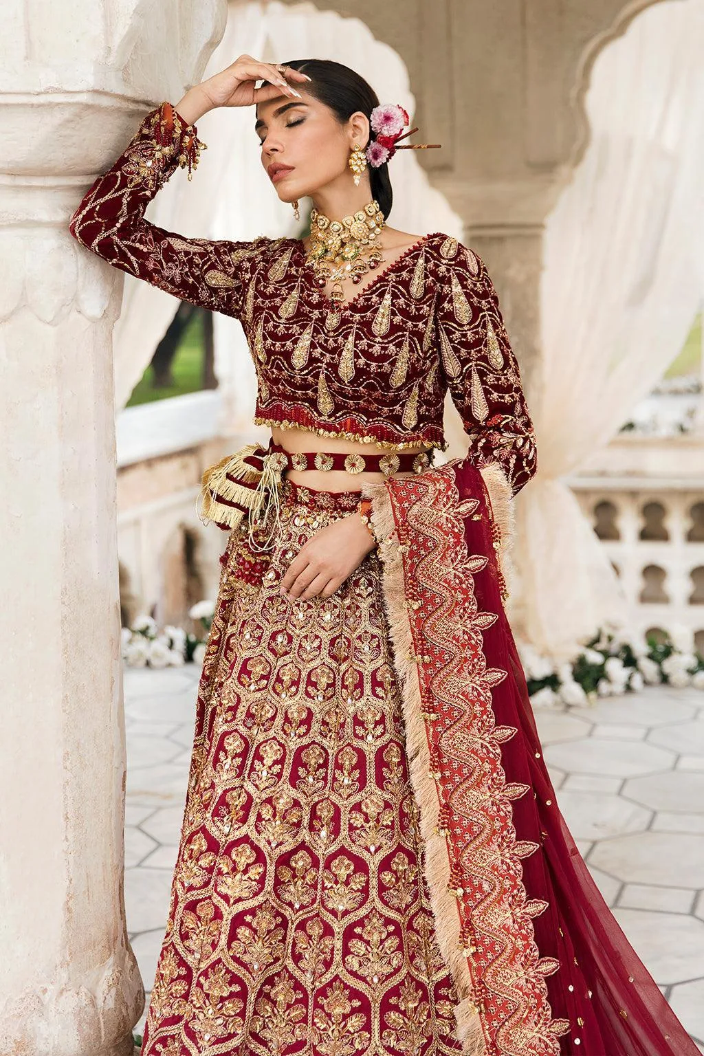 Afrozeh Raw Silk – view 3 – Poshaq