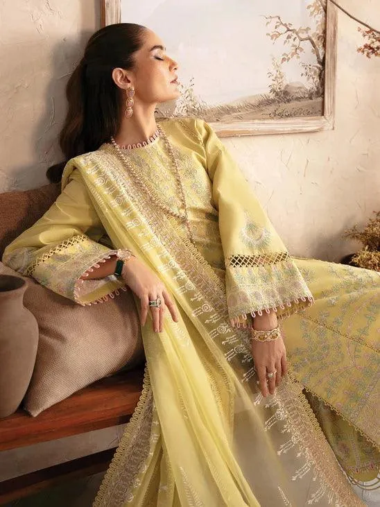 Afrozeh Lawn – view 1 – Poshaq