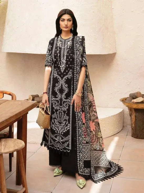 Afrozeh Lawn – view 1 – Poshaq