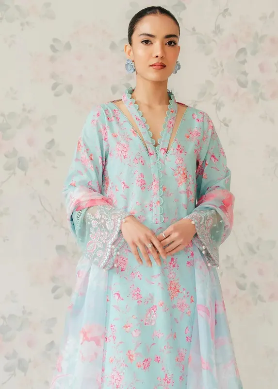 Afrozeh Lawn – view 1 – Poshaq