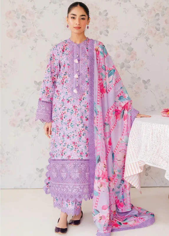 Afrozeh Lawn – view 1 – Poshaq
