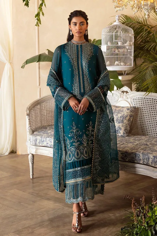 Afrozeh Fuchsia Raw Silk – view 1 – Poshaq