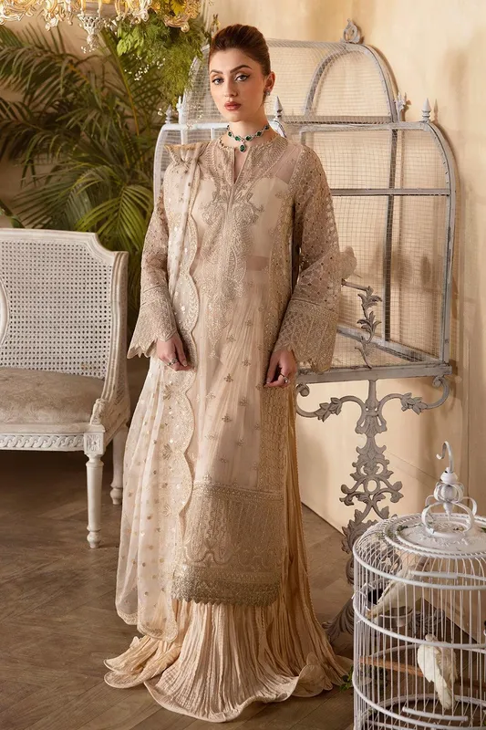 Afrozeh Fuchsia Raw Silk – view 1 – Poshaq