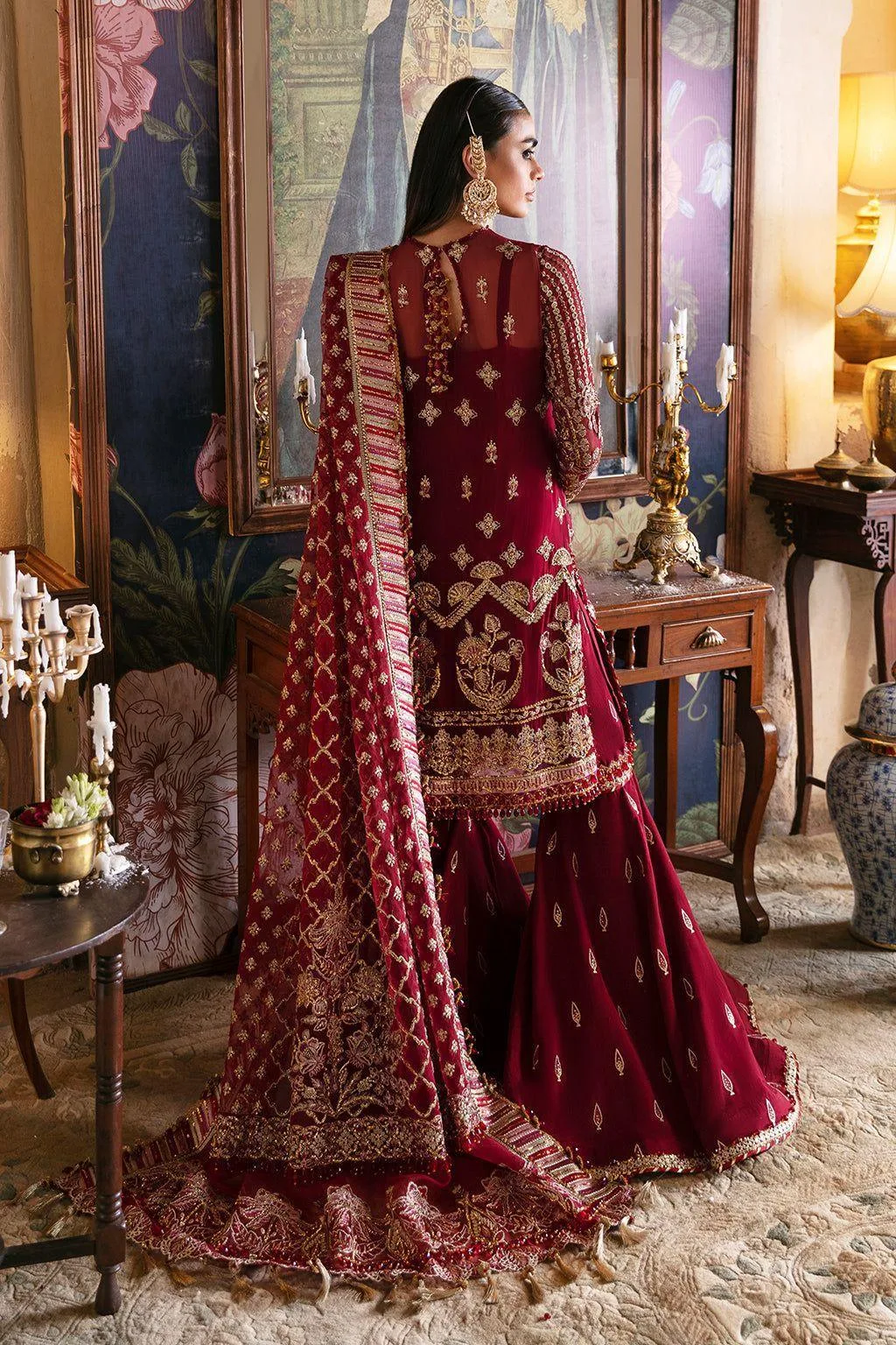 Afrozeh Raw Silk – view 6 – Poshaq
