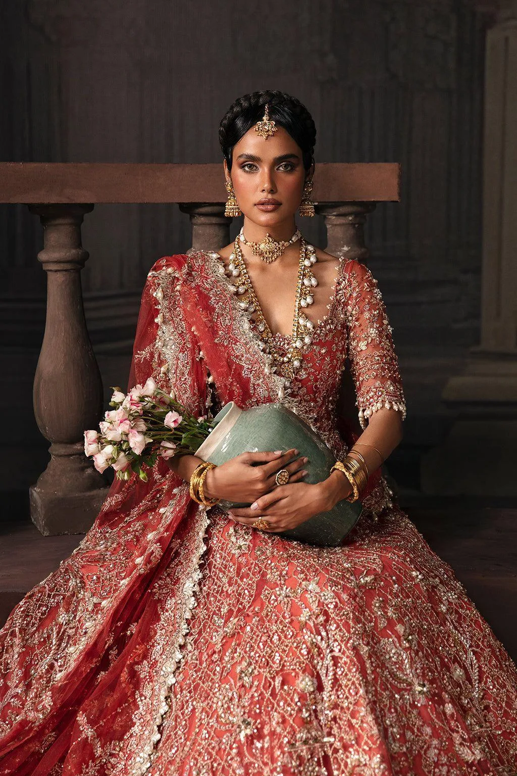 Afrozeh Raw Silk – view 3 – Poshaq