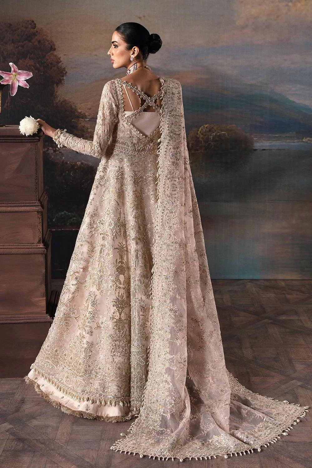 Afrozeh Raw Silk – view 4 – Poshaq