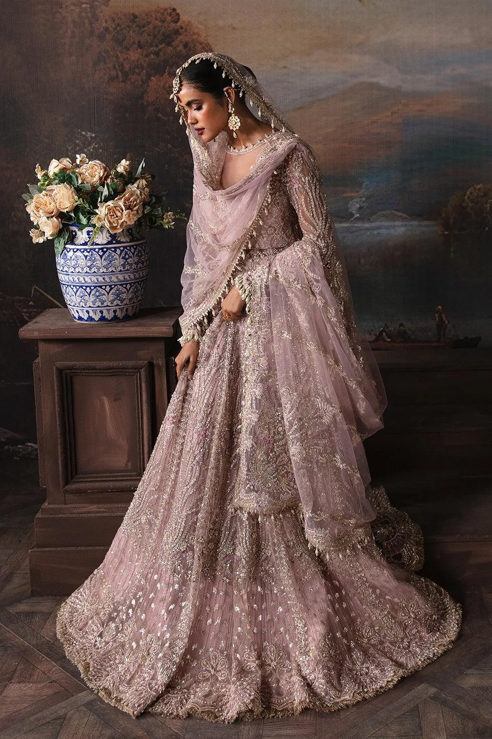 Afrozeh Raw Silk – view 2 – Poshaq