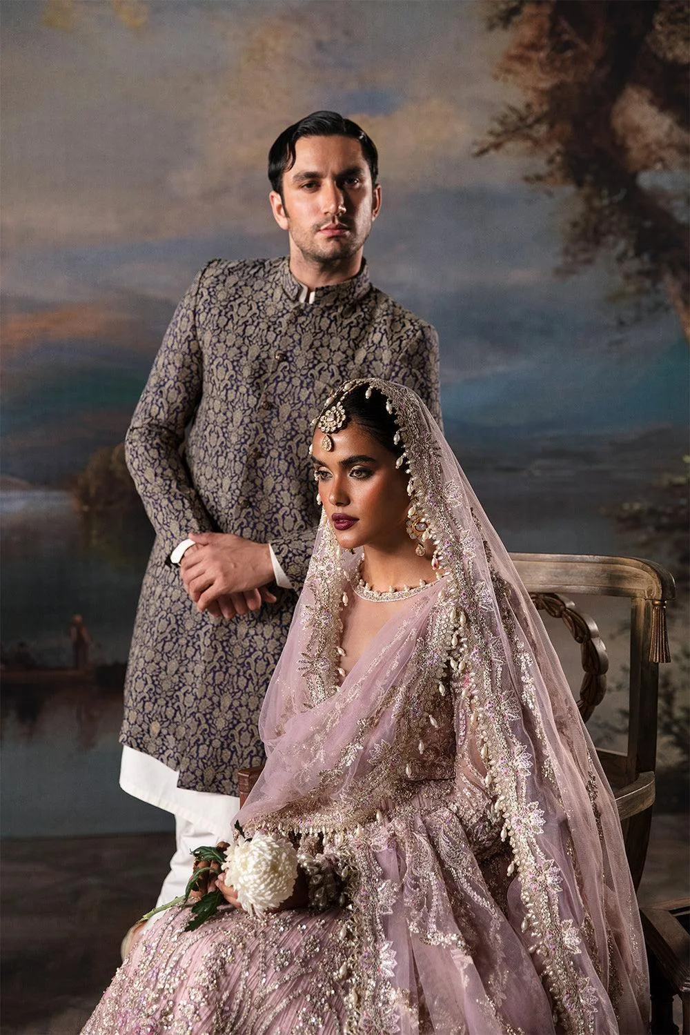 Afrozeh Raw Silk – view 4 – Poshaq