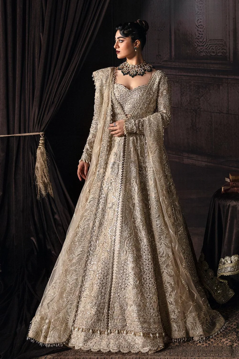 Afrozeh Organza – view 1 – Poshaq