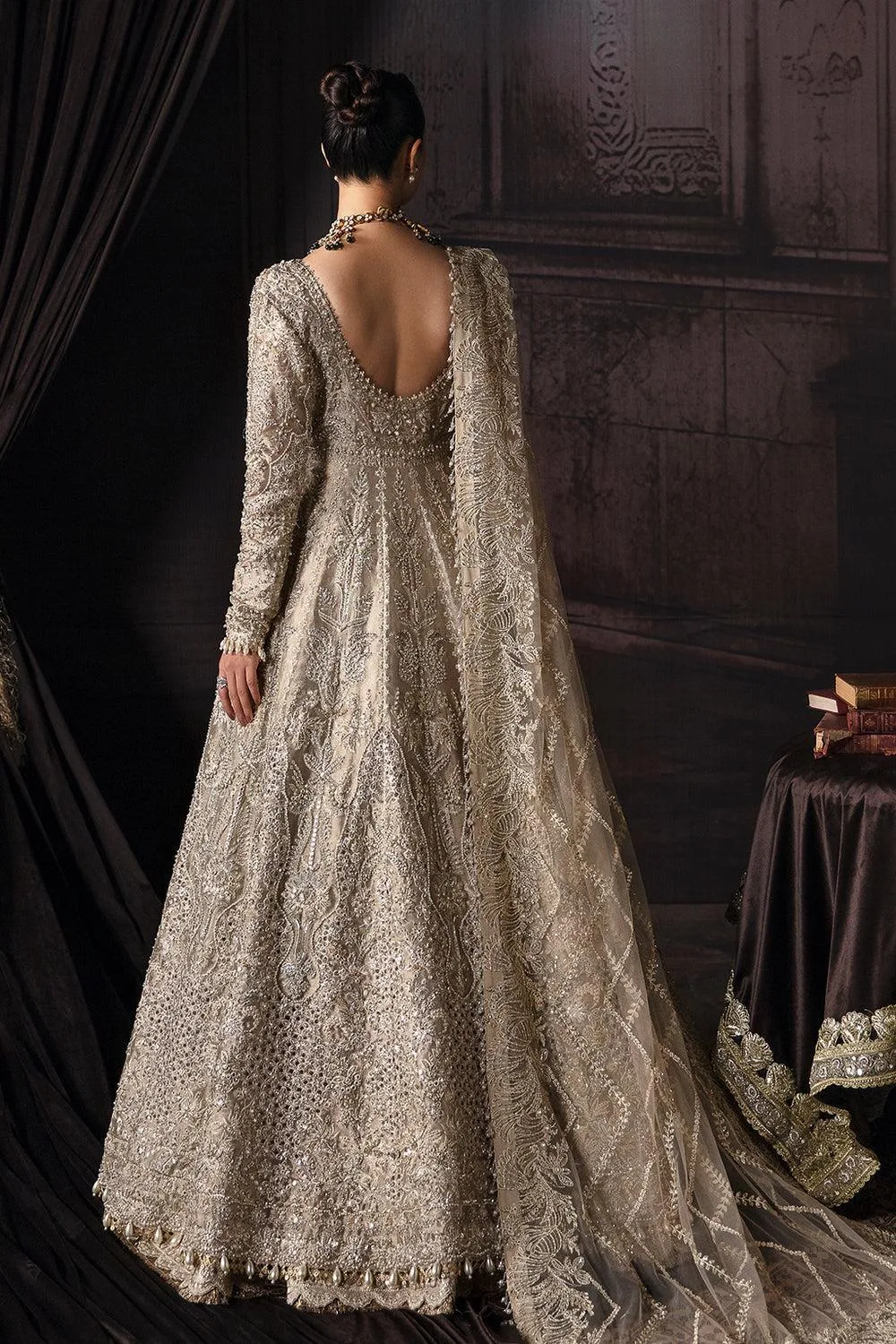 Afrozeh Organza – view 4 – Poshaq