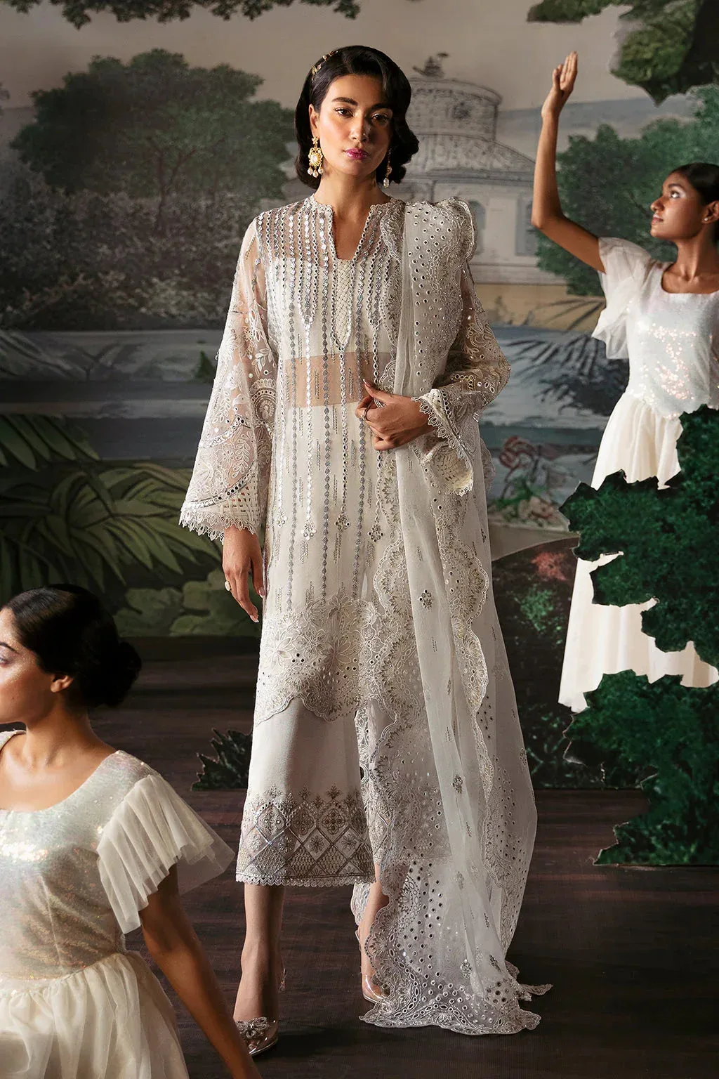 Afrozeh Raw Silk – view 1 – Poshaq