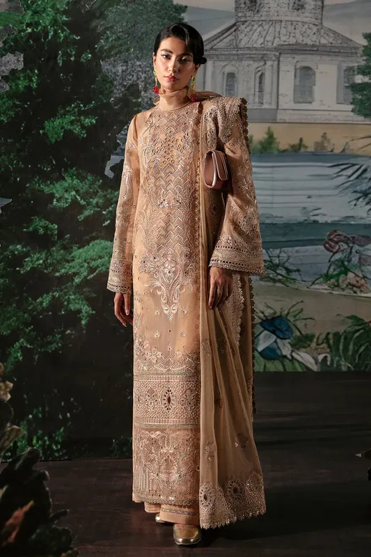 Afrozeh Raw Silk – view 1 – Poshaq
