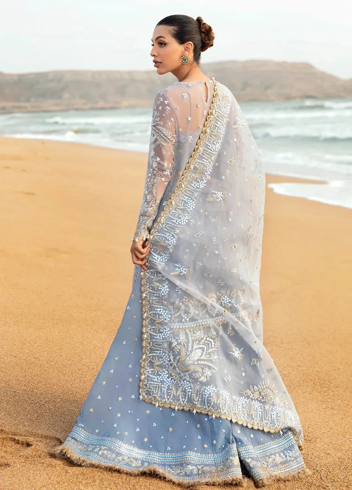 Afrozeh Raw Silk – view 2 – Poshaq